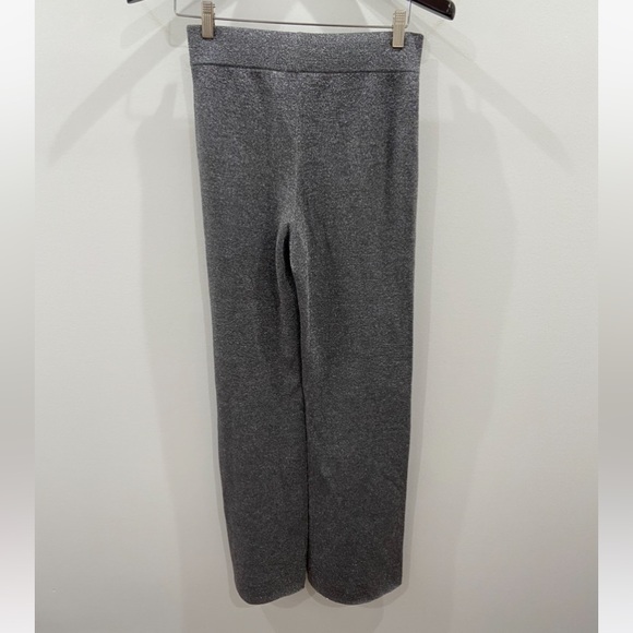 Alice +Olivia metálic silver pants size S - Picture 1 of 7